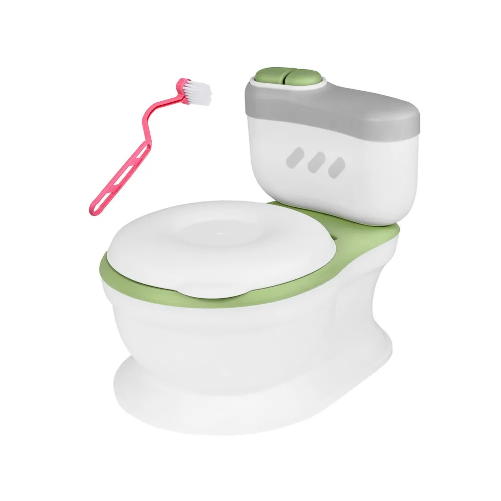 śpiewający nocnik toaleta dla dzieci z bocznym schowkiem na chusteczki