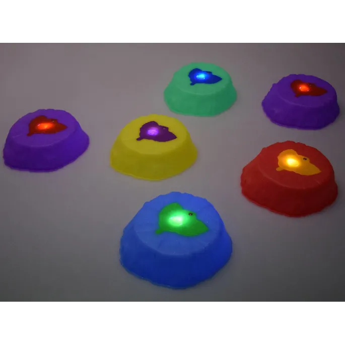 kamienie sensoryczne jako kolorowa dekoracja dziecięcego pokoju