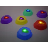 kamienie sensoryczne jako kolorowa dekoracja dziecięcego pokoju