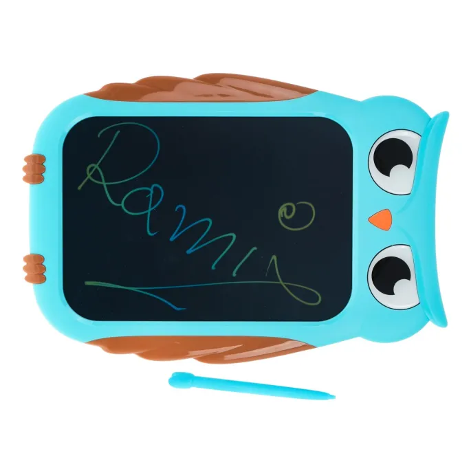 Tablet Sowa wyposażony w blokadę suwaka na odwrocie obudowy