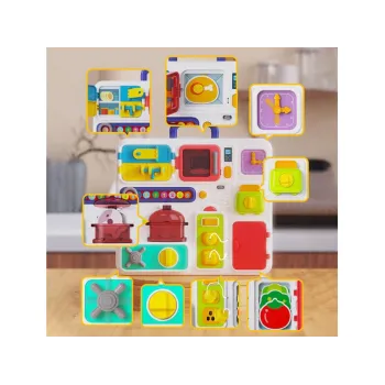 Przyjemna dla oka, solidna tablica kuchnia z uchwytem do przenoszenia