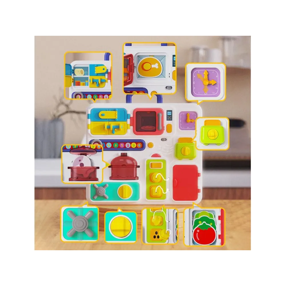 Przyjemna dla oka, solidna tablica kuchnia z uchwytem do przenoszenia