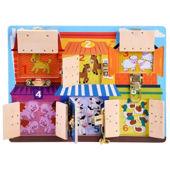 Tablica sensoryczna manipulacyjna zamki ZA4133