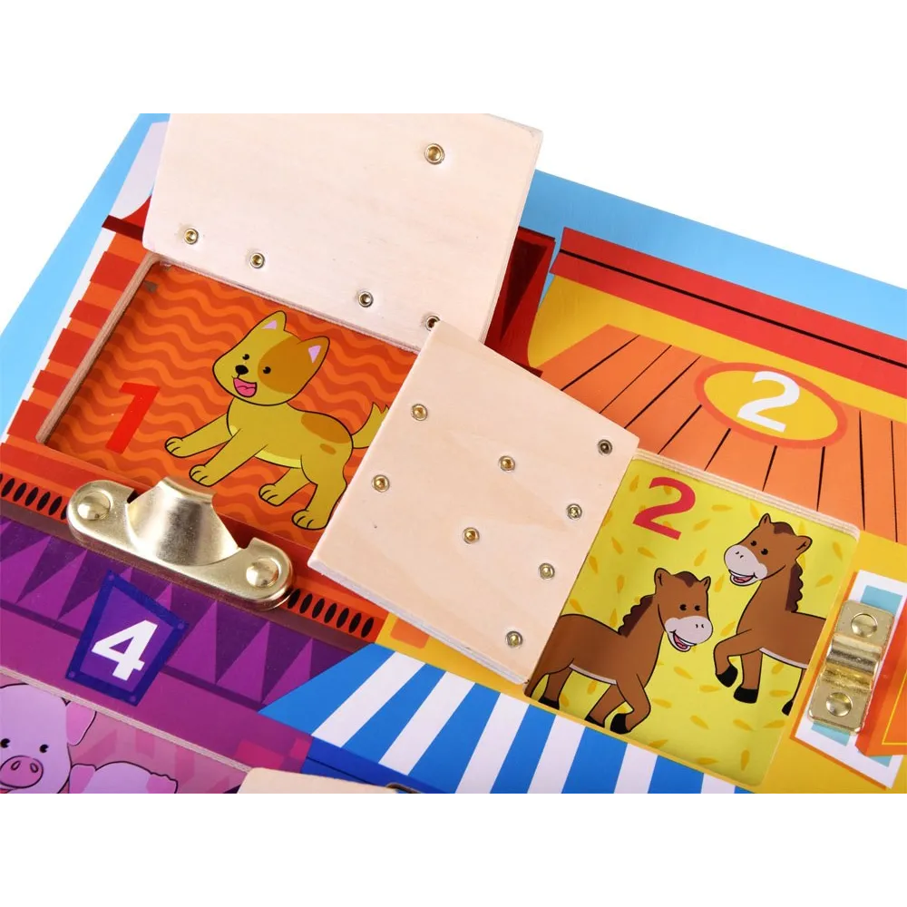 różne typy zamków na drzwiczkach tablicy