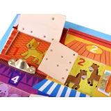 różne typy zamków na drzwiczkach tablicy