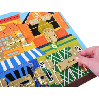 widok całej tablicy manipulacyjnej zamki ZA4133