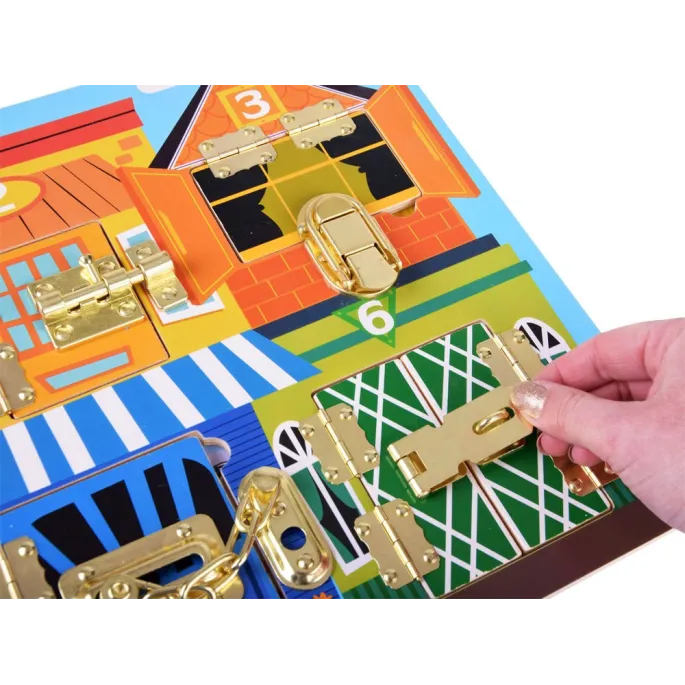 widok całej tablicy manipulacyjnej zamki ZA4133