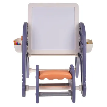 Zestaw tablica stolik z krzesełkiem 4w1 dla dzieci, widok całości