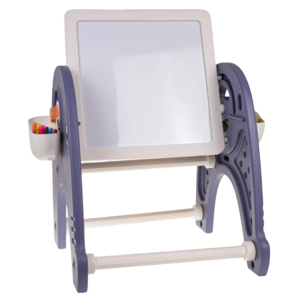 Zbliżenie na solidne plastikowe nóżki i stabilną konstrukcję stolika