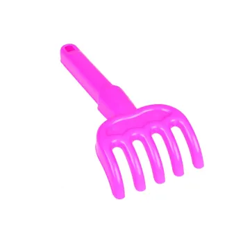 akcesoria z plastiku ułożone w zestawie do piasku