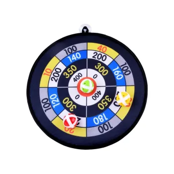 okrągła tarcza do gry z widoczną powierzchnią na rzepy