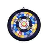 okrągła tarcza do gry z widoczną powierzchnią na rzepy