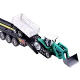 Zdalnie sterowany tir laweta z widocznymi szczegółami pojazdu