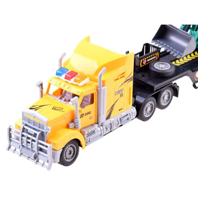 Światła w tirusie podkreślające efekt świetlny