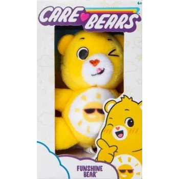 pluszowy miś Słoneczne Serce 35cm z uśmiechniętym słońcem na brzuszku