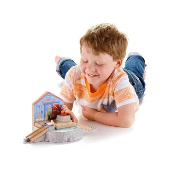 Znak ostrzegawczy o przejściu dla kaczek przy stacji stop