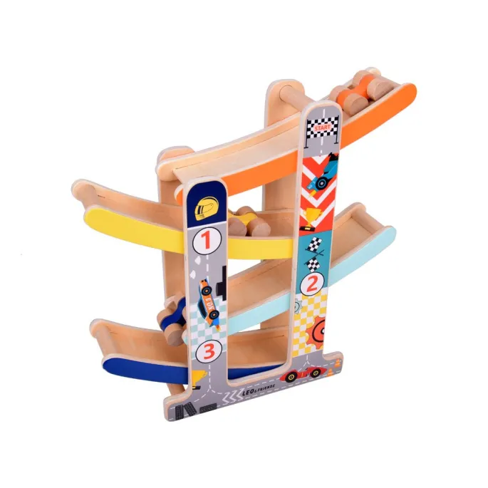 zabawka tor samochodowy przygotowany do zabawy