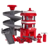 Tor Straż Pożarna + Akcesoria na białym tle, widok całościowy