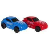 Widok całego zmontowanego toru w dynamicznej aranżacji