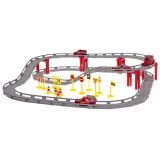 Elementy toru: znaki, barierki, pachołki i dekoracyjne naklejki