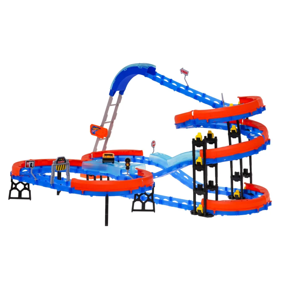 ozdobne naklejki i znaki drogowe jako dodatki do toru