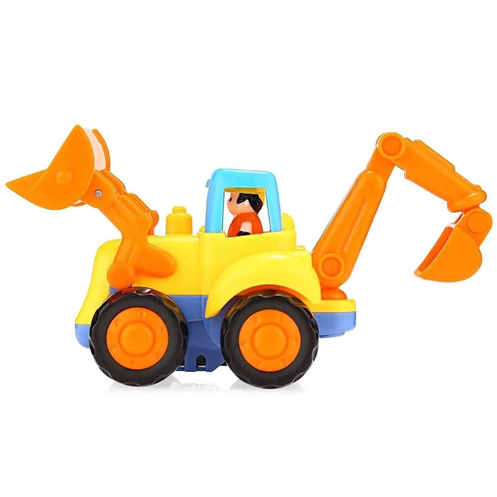 pojazdy zestawu zapakowane do torby na spacer