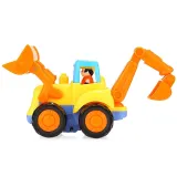 pojazdy zestawu zapakowane do torby na spacer