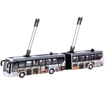 Trolejbus zdalnie sterowany na pilota 36 cm autobus miejski RC0673
