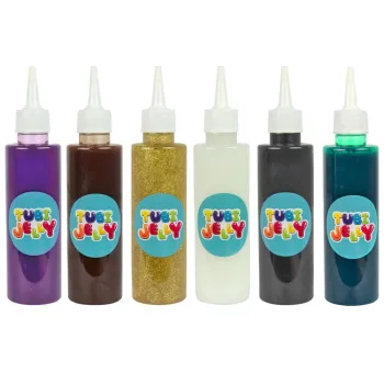 Tuban zestaw kreatywny Tubi Jelly Lama 6 kolorów żelowe figurki 3d ZA4982