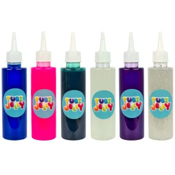 Tuban Zestaw Tubi Jelly 6 kolorów + Małe akwarium - Syrenka ZA5636