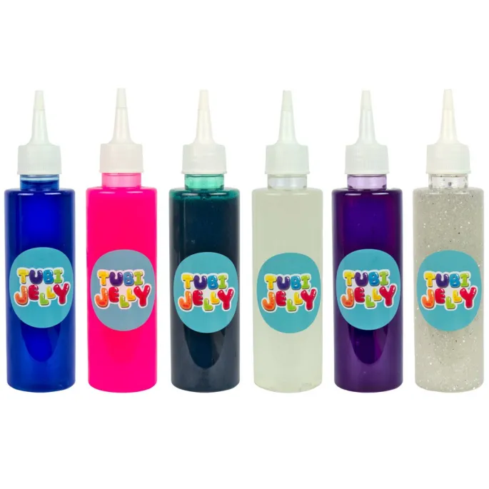 Kolorowe żele do tworzenia figurek o motywie podwodnego świata