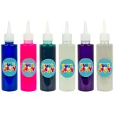 Kolorowe żele do tworzenia figurek o motywie podwodnego świata