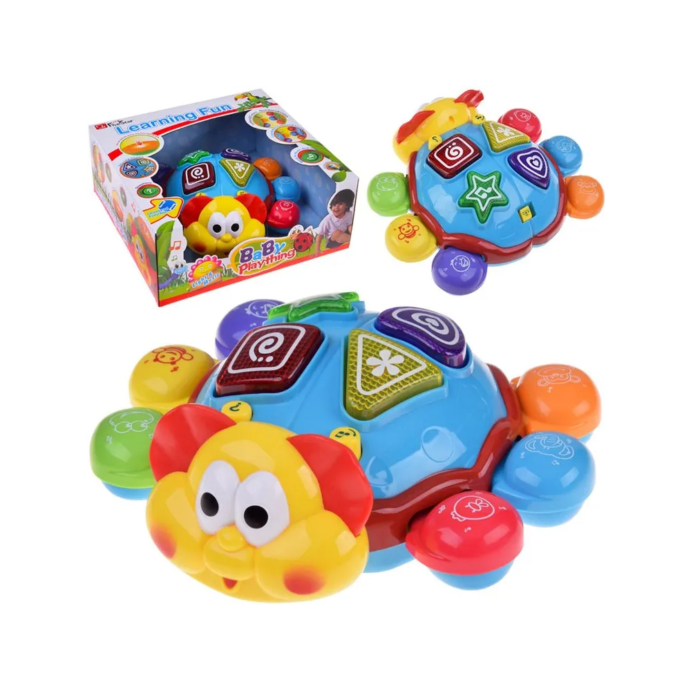 interaktywny uciekający robaczek zabawka dla dzieci na podłodze