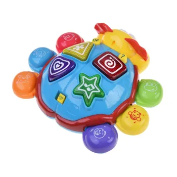 zbliżenie na kolorowe detale robaczka interaktywnego