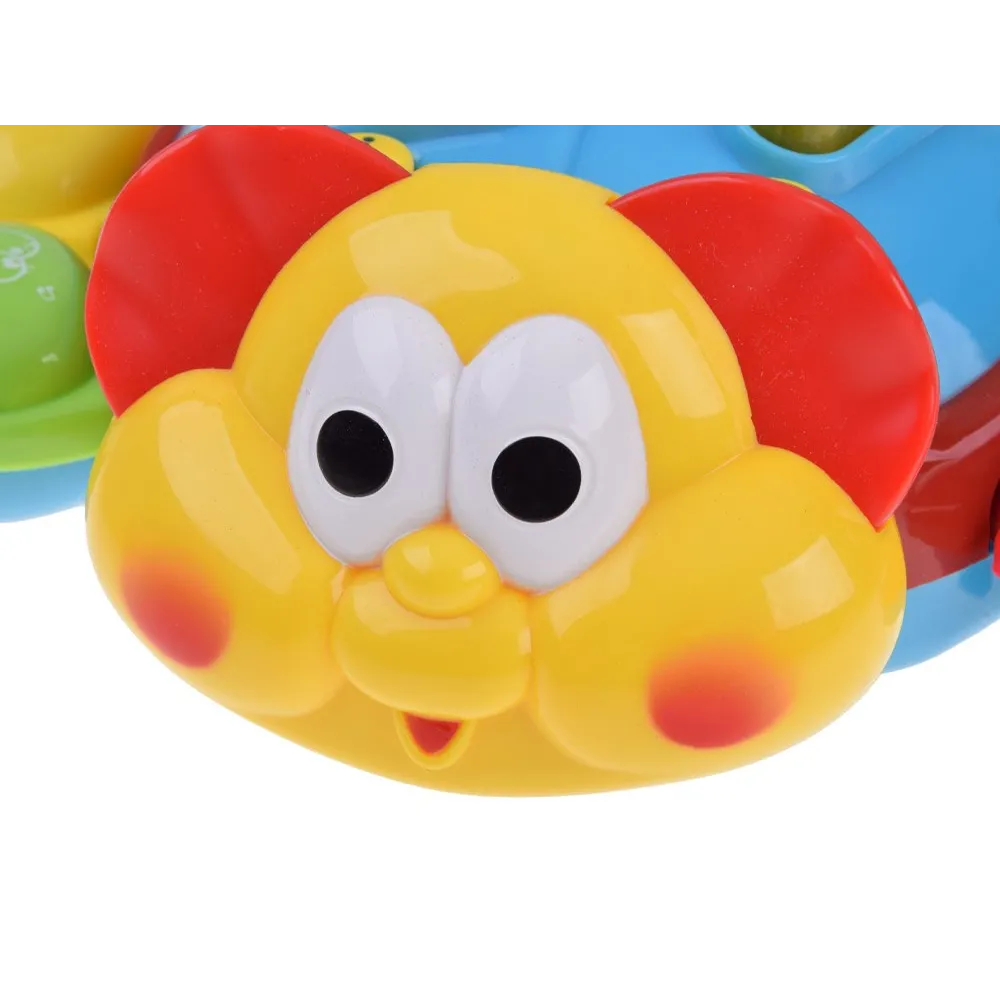 robaczek edukacyjny do nauki kolorów i zwierząt podczas raczkowania