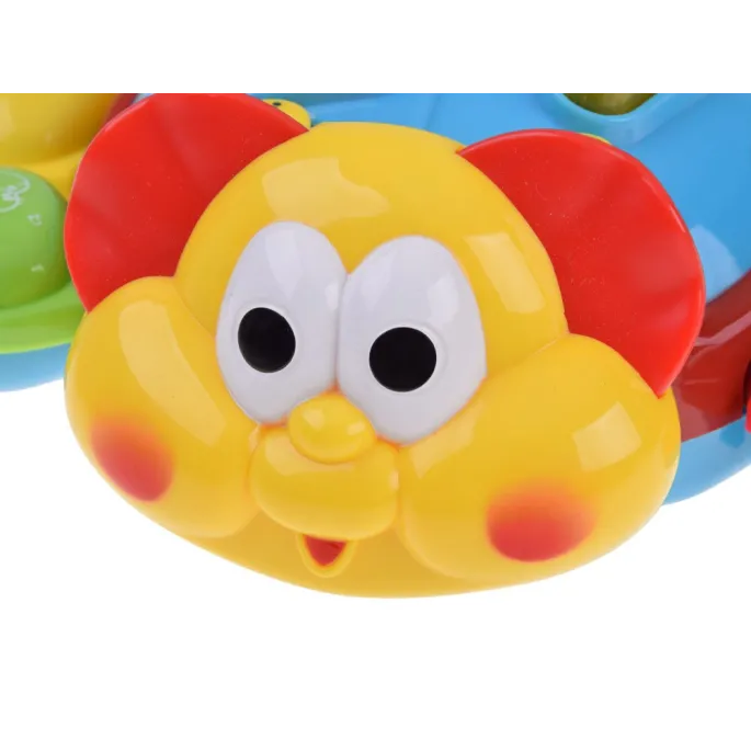 robaczek edukacyjny do nauki kolorów i zwierząt podczas raczkowania