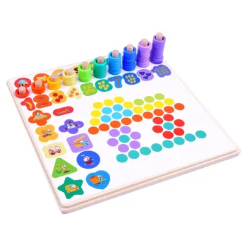 plansza z obrazkami do odtwarzania wzorów w zestawie ZA3821