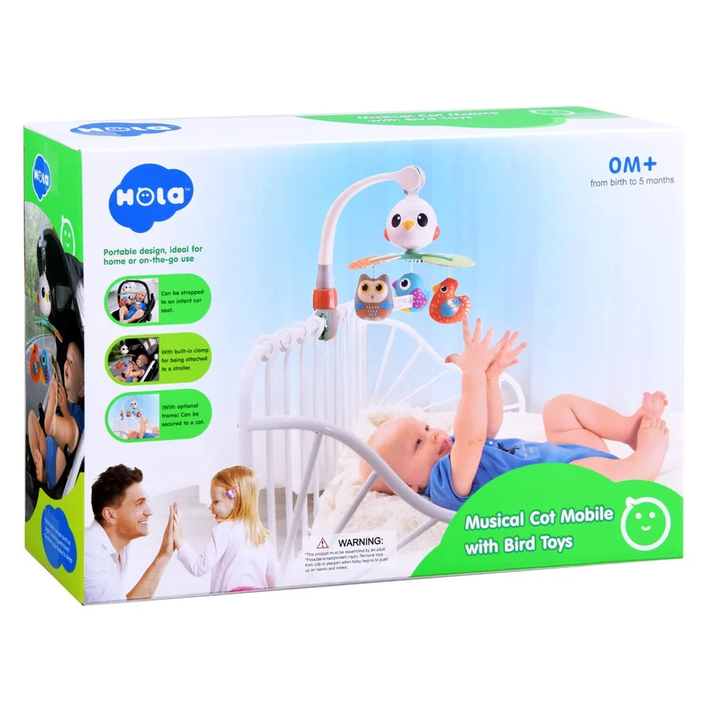 pudełkowe opakowanie z karuzelą i akcesoriami