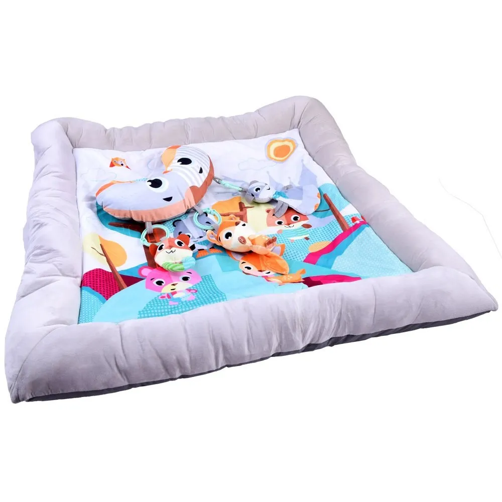 materiał maty z różnymi fakturami i kontrastem wizualnym