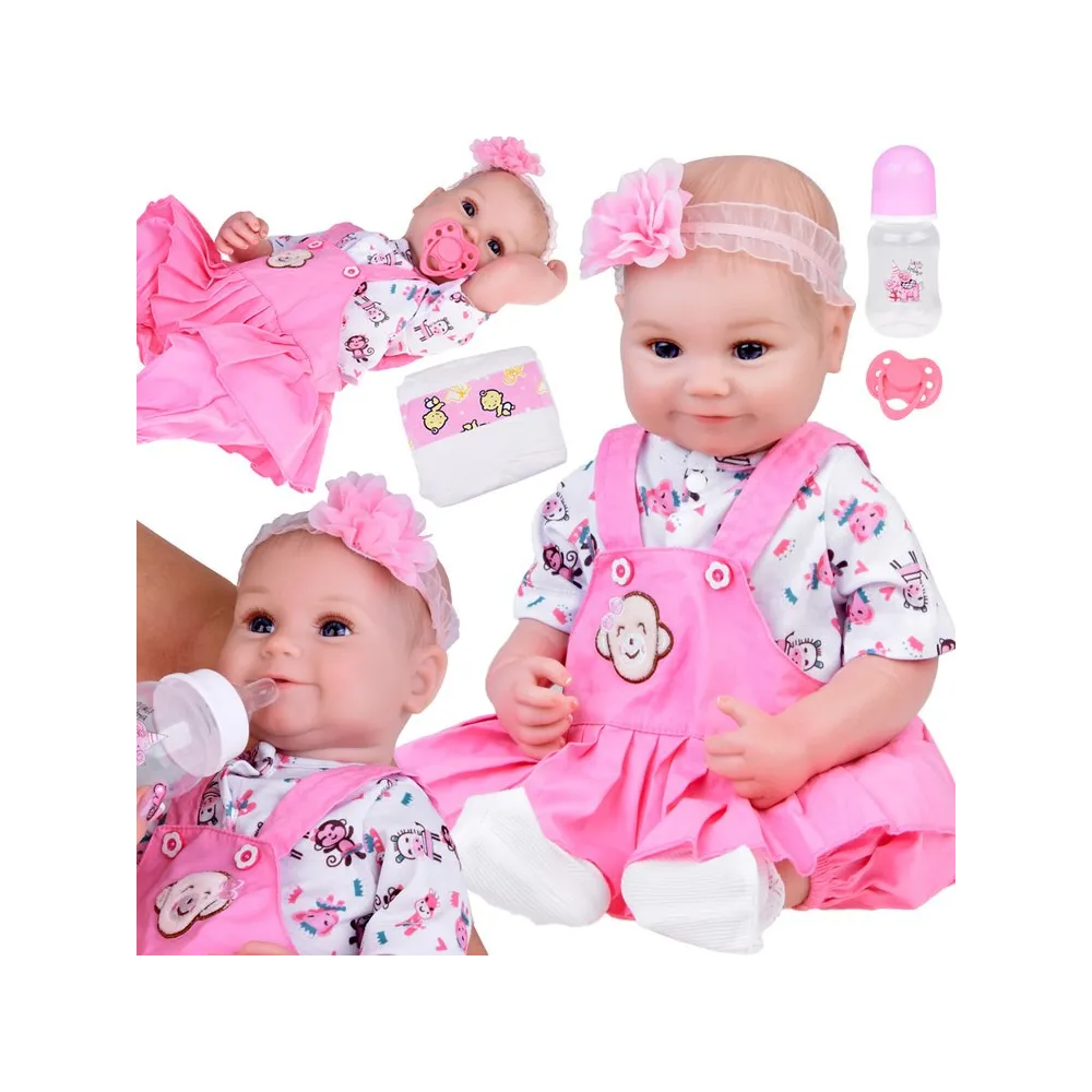 lalka bobas 50 cm z realistycznymi detalami twarzy