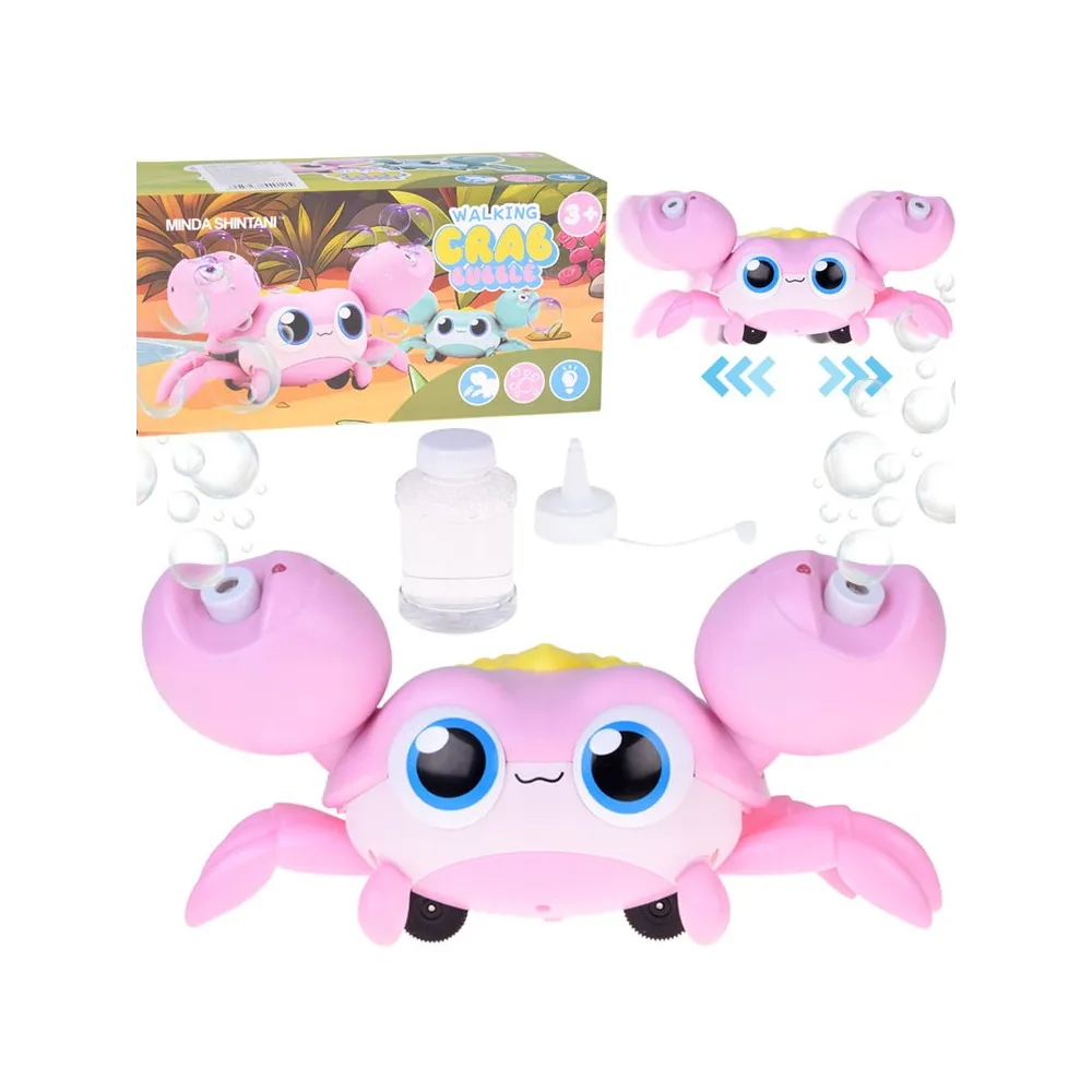 chodzący krab do baniek mydlanych w kolorowym opakowaniu