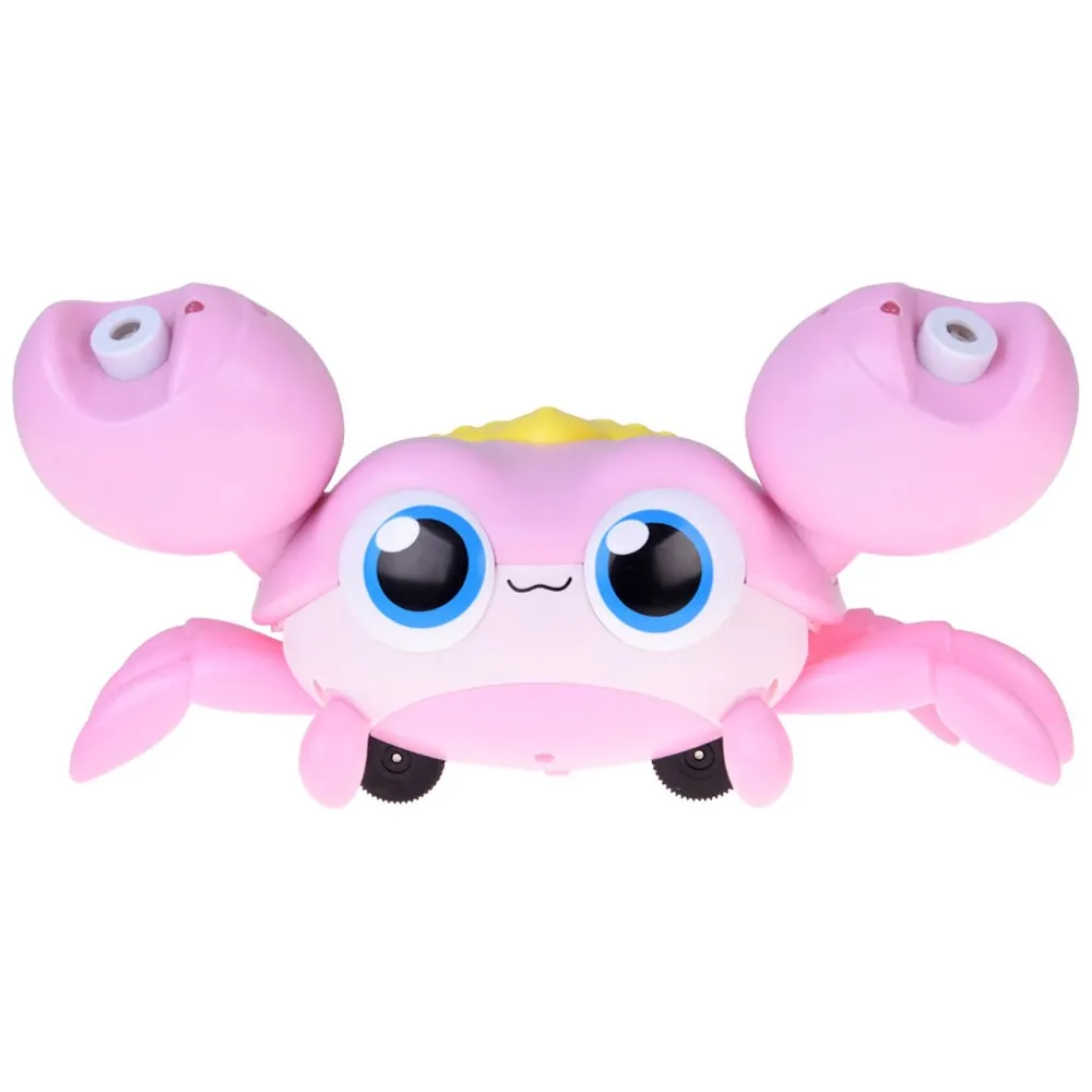 detal akumulatora i portu ładowania chodzącego kraba