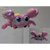 krab dziecięcy błyszczący światłem podczas zabawy