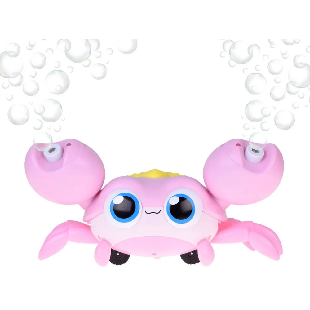 kompaktowy rozmiar automatu do baniek krab na kolorowym tle