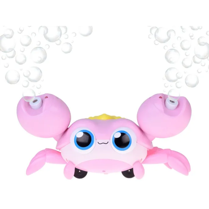 kompaktowy rozmiar automatu do baniek krab na kolorowym tle