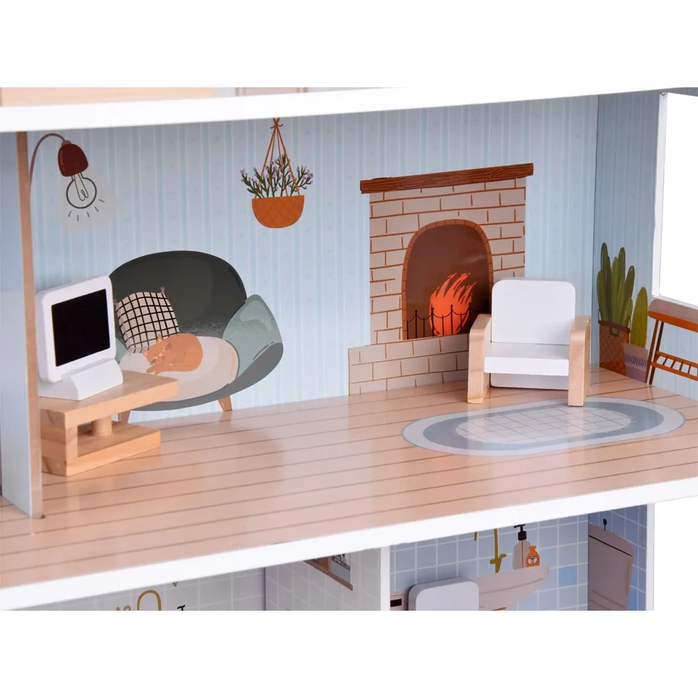 szczegółowe zdobienia i dekoracje ścienne we wnętrzach