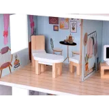 domek ustawiony w pokoju dziecięcym, prezentacja aranżacji