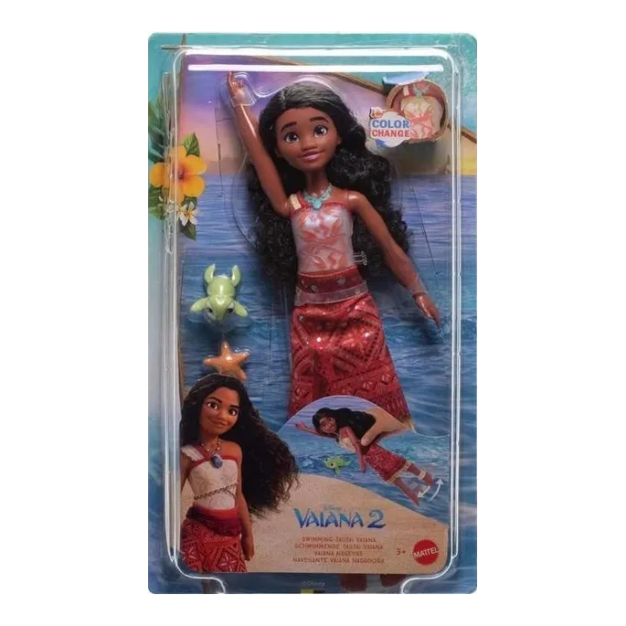 figurka Vaiany w stroju kąpielowym z akcesoriami nawiązującymi do scen wodnych
