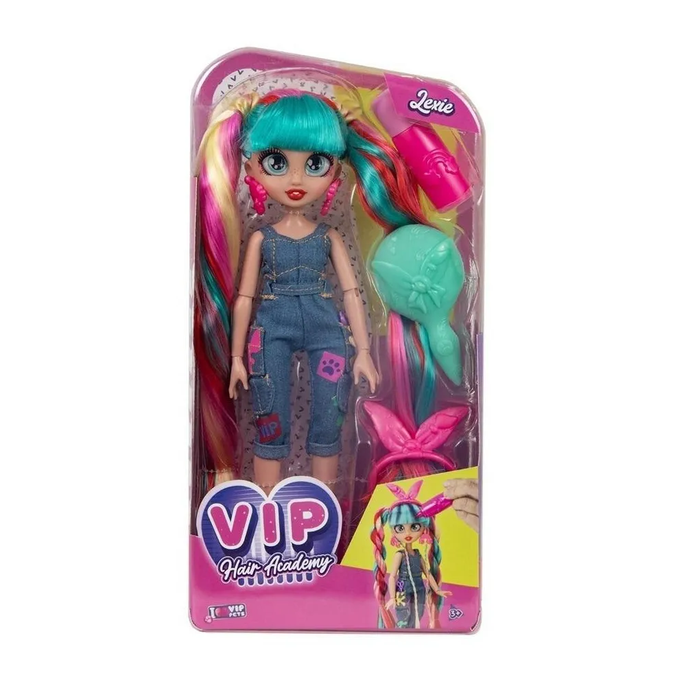 Lalka Lexie z długimi włosami oraz akcesoriami do stylizacji fryzur