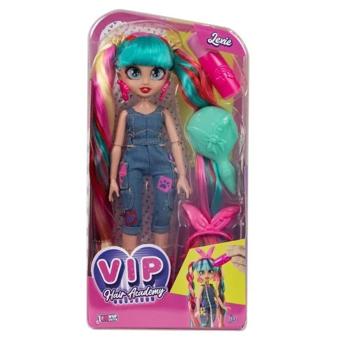 Lalka Lexie z długimi włosami oraz akcesoriami do stylizacji fryzur